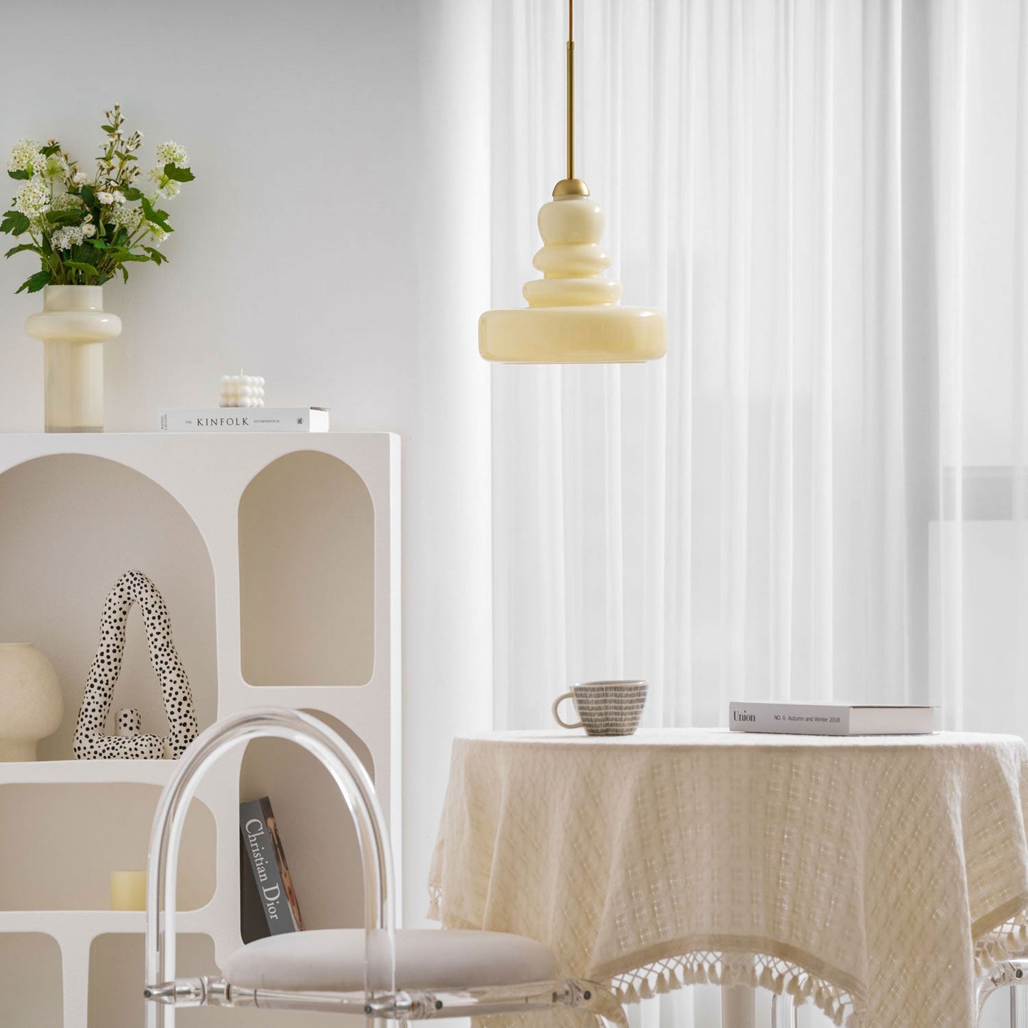 Alvera Glass Pendant Light