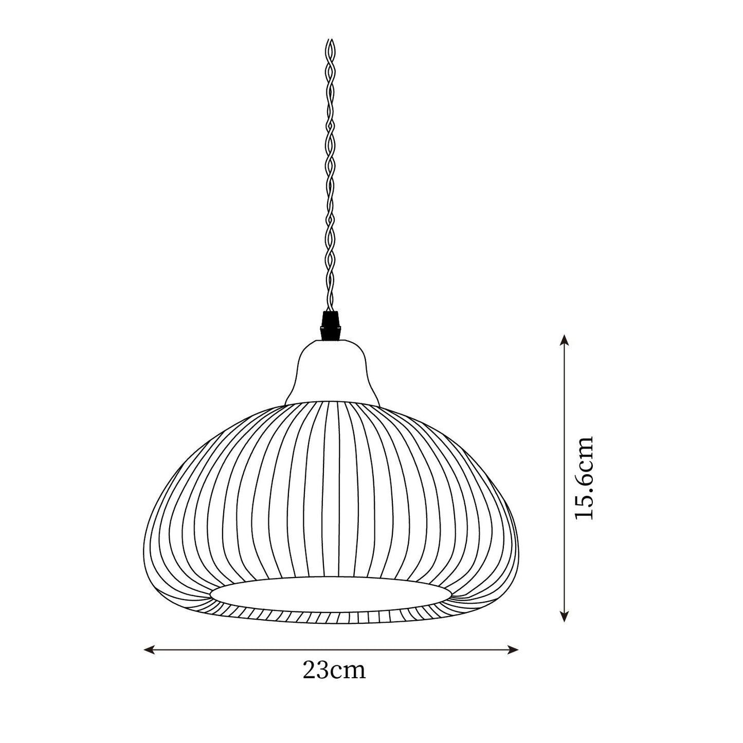 Avon Ceramic Pendant Light