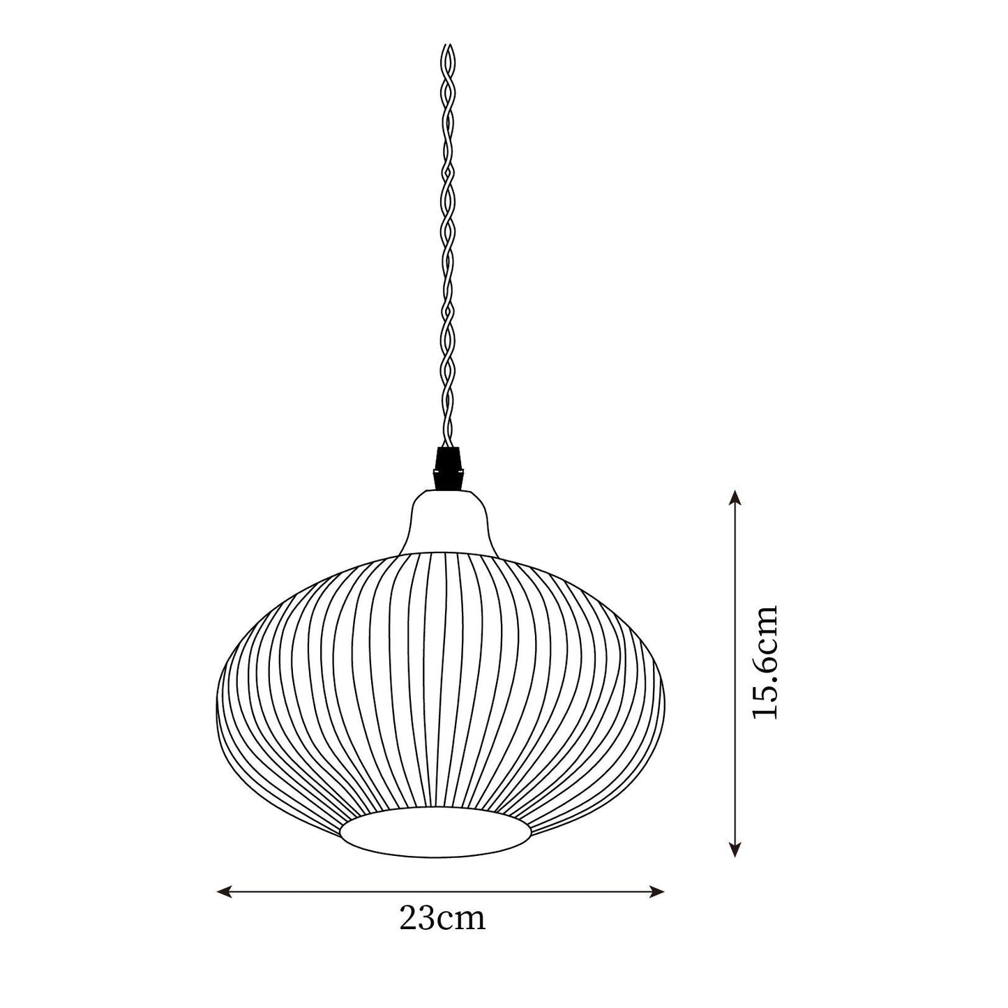Avon Ceramic Pendant Light