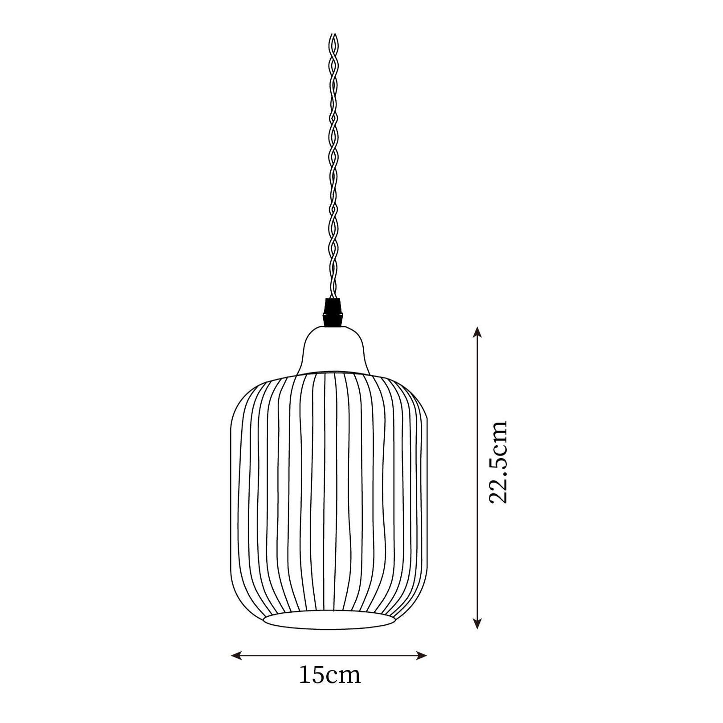 Avon Ceramic Pendant Light