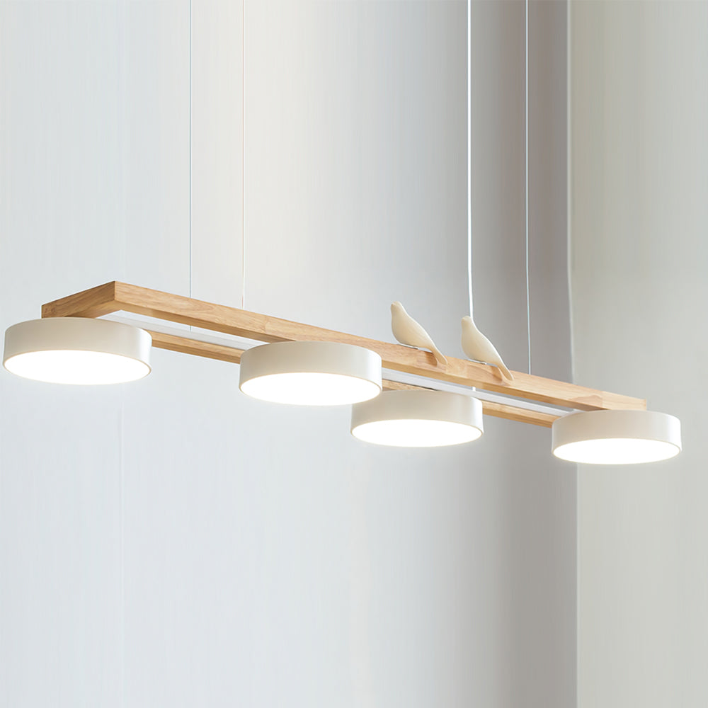 Aurelia Bird Long Chandelier