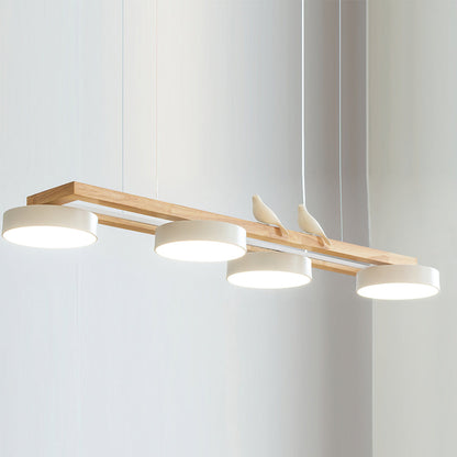 Aurelia Bird Long Chandelier