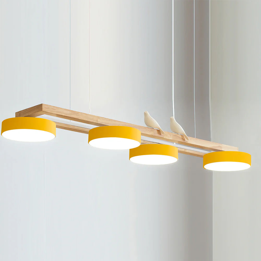 Aurelia Bird Long Chandelier