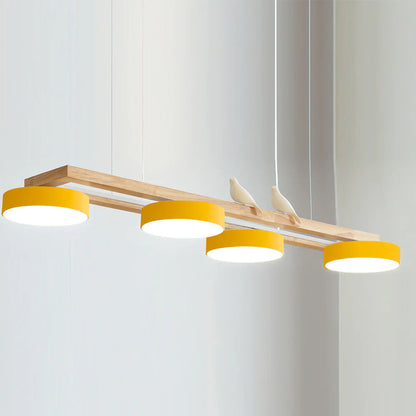 Aurelia Bird Long Chandelier