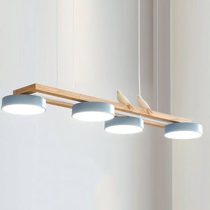 Aurelia Bird Long Chandelier
