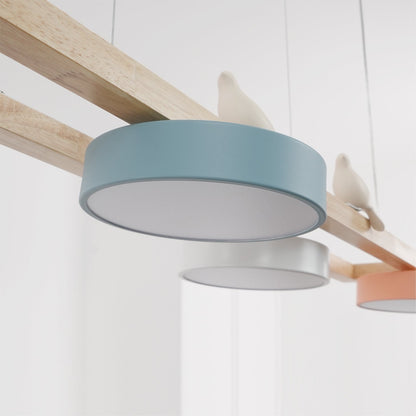 Aurelia Bird Long Chandelier