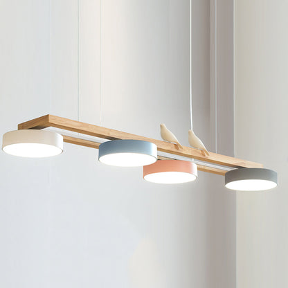 Aurelia Bird Long Chandelier
