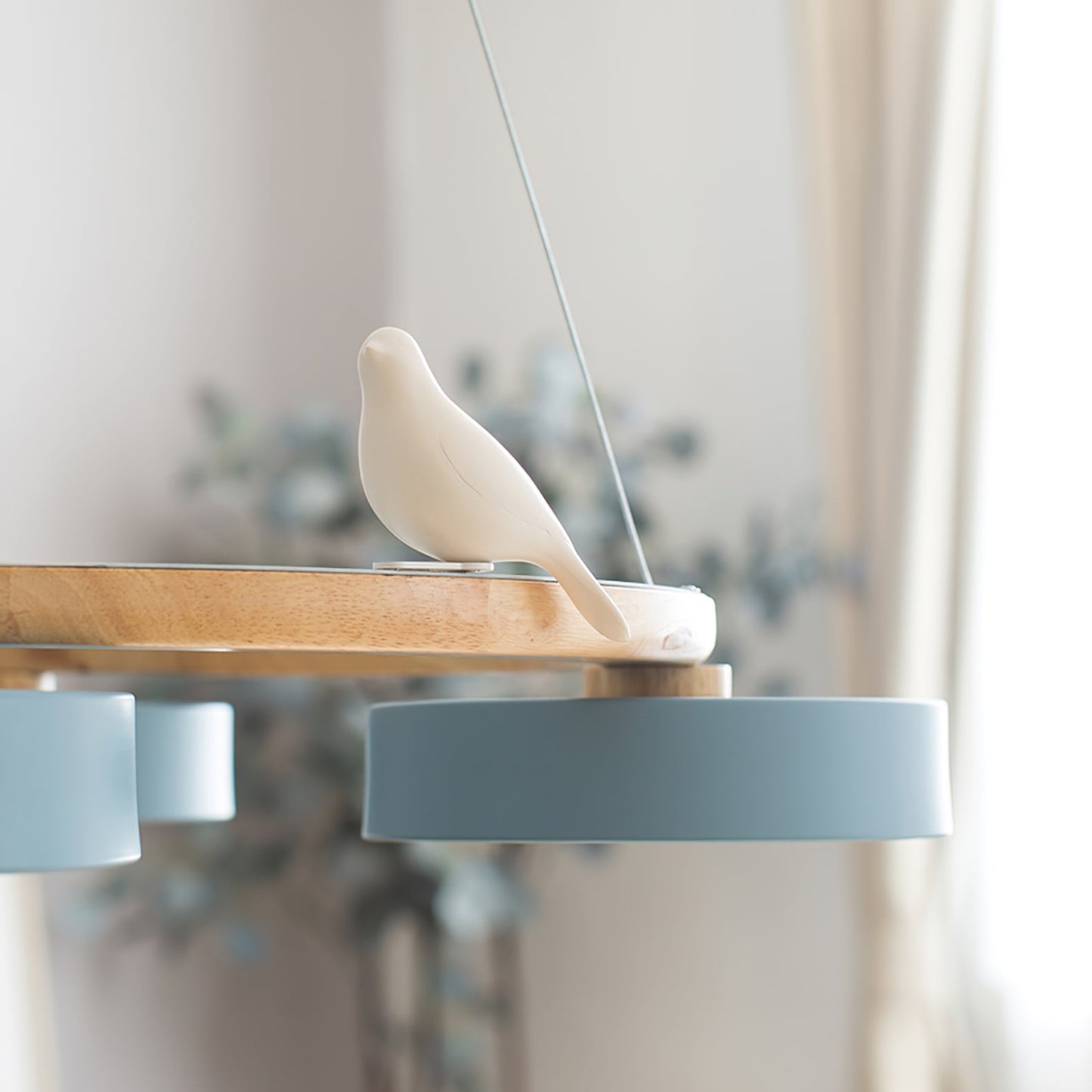 Aurelia Round Bird Chandelier