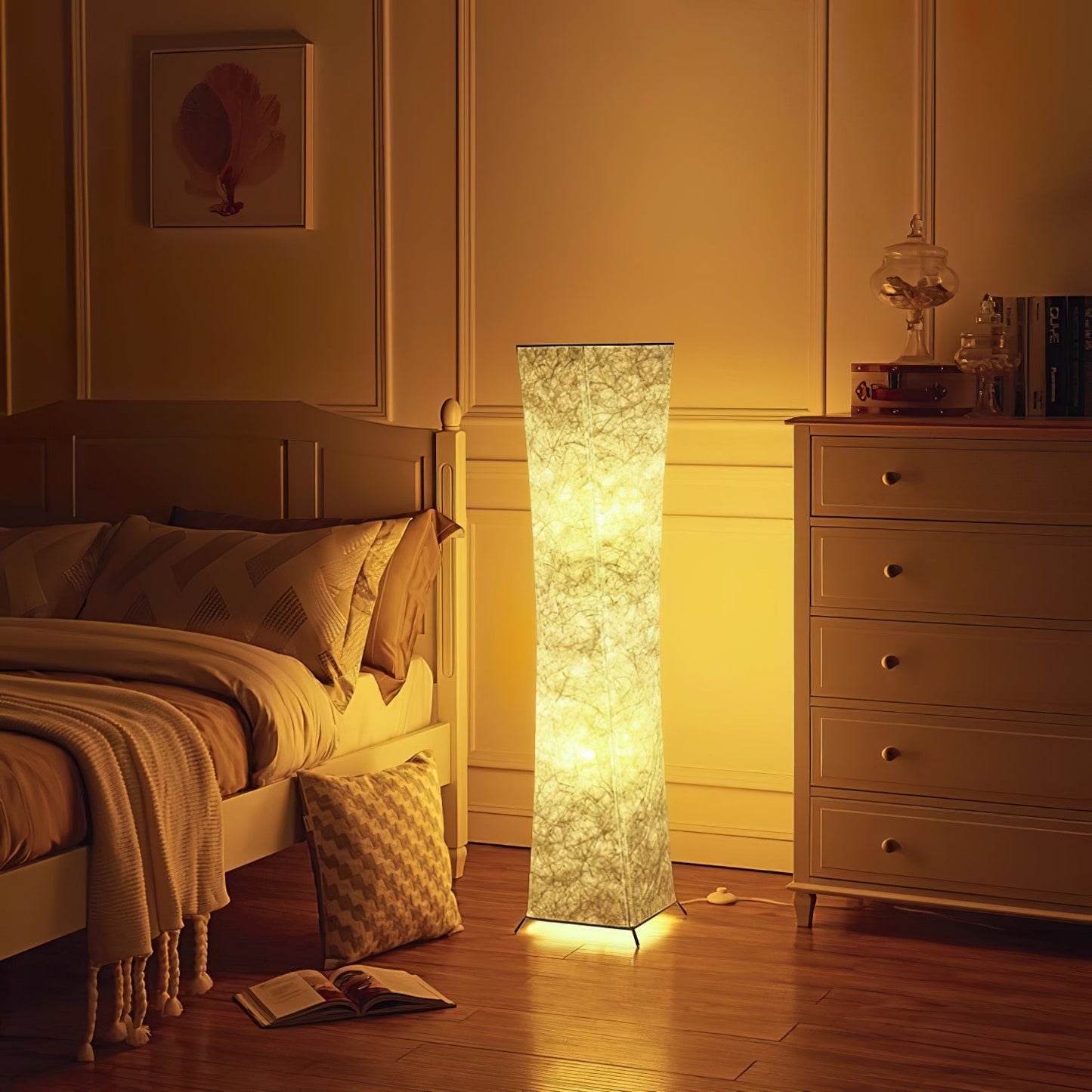 Noriko Tower Floor Lamp