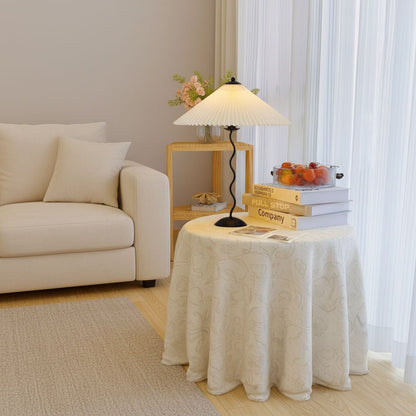 Colette Pleated Metal Table Lamp