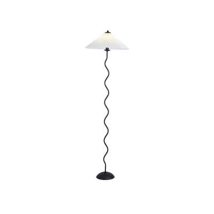 Colette Pleated Metal Floor Lamp