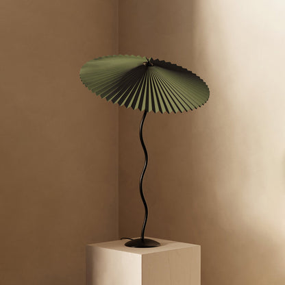 Colette Pleated Metal Table Lamp