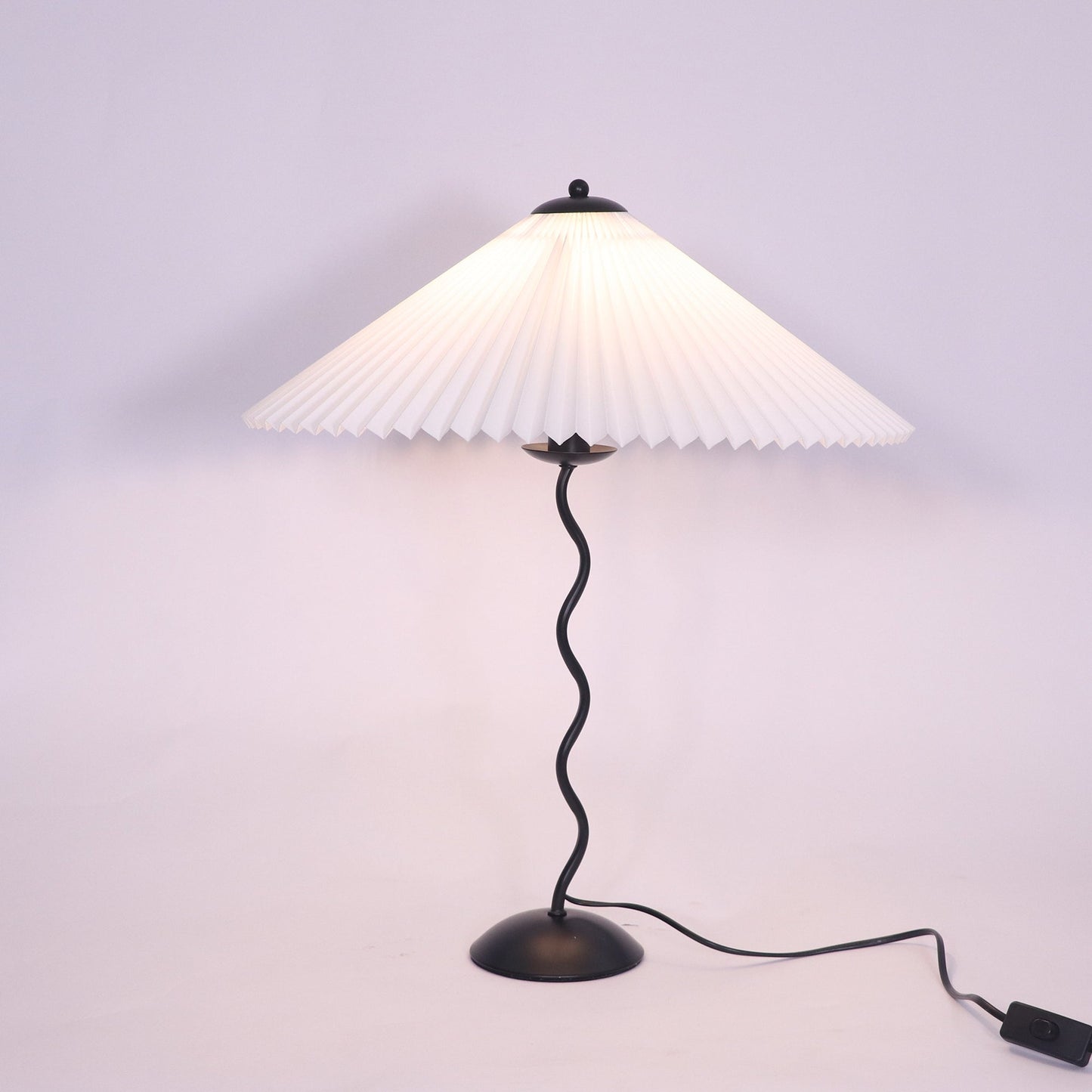 Colette Pleated Metal Table Lamp