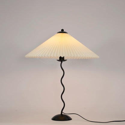 Colette Pleated Metal Table Lamp