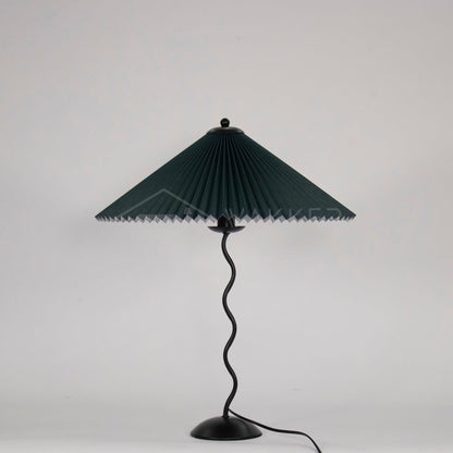 Colette Pleated Metal Table Lamp