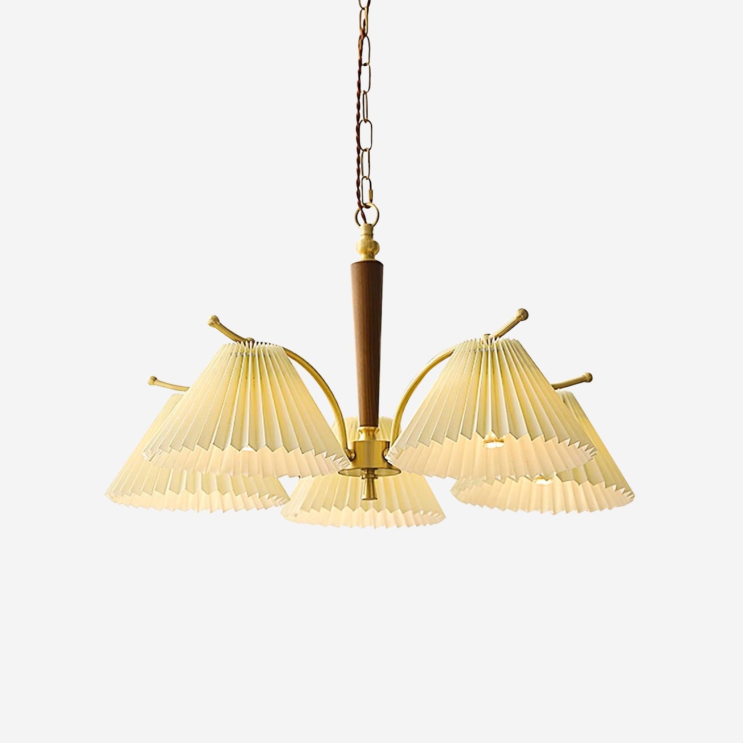 Colette Pleated Chandelier