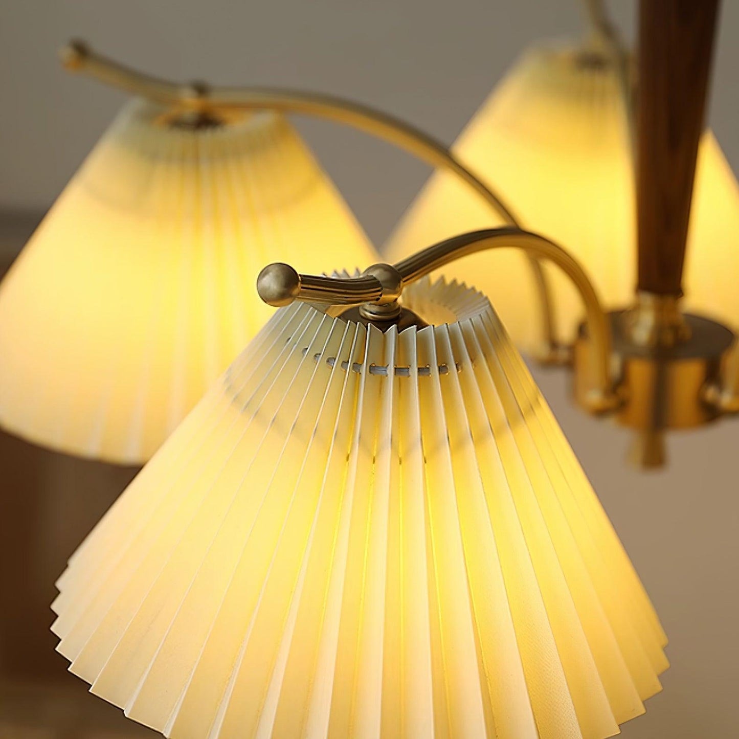 Colette Pleated Chandelier