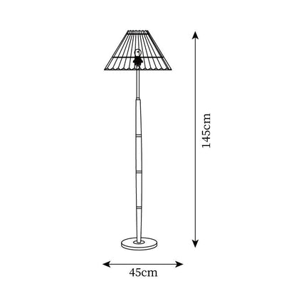 Colette Pleated Floor Lamp