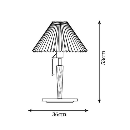 Colette Pleated Table Lamp