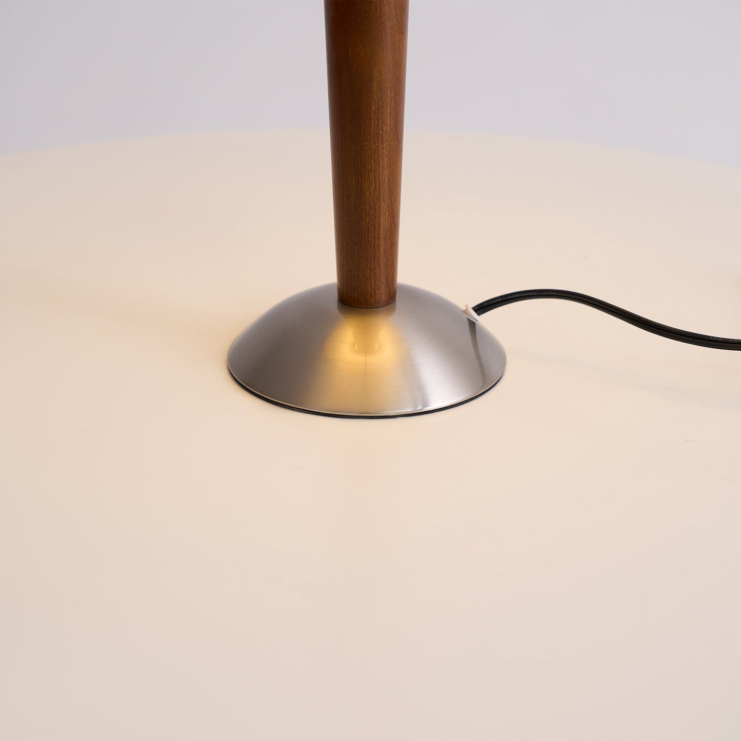 Valerie Wooden Fabric Table Lamp