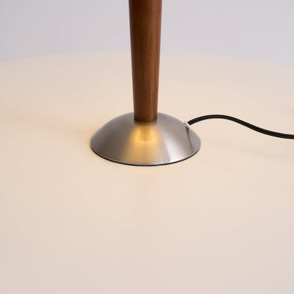Valerie Wooden Fabric Table Lamp