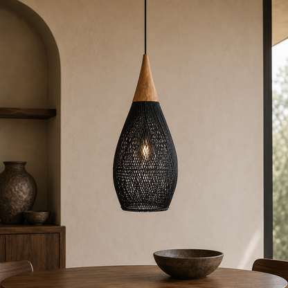 Tavero Rattan Pendant Light