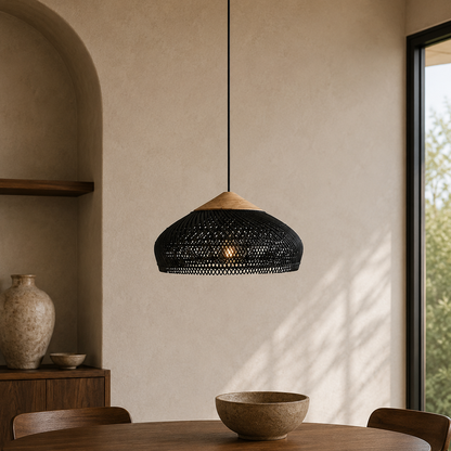 Tavero Rattan Pendant Light