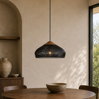 Tavero Rattan Pendant Light