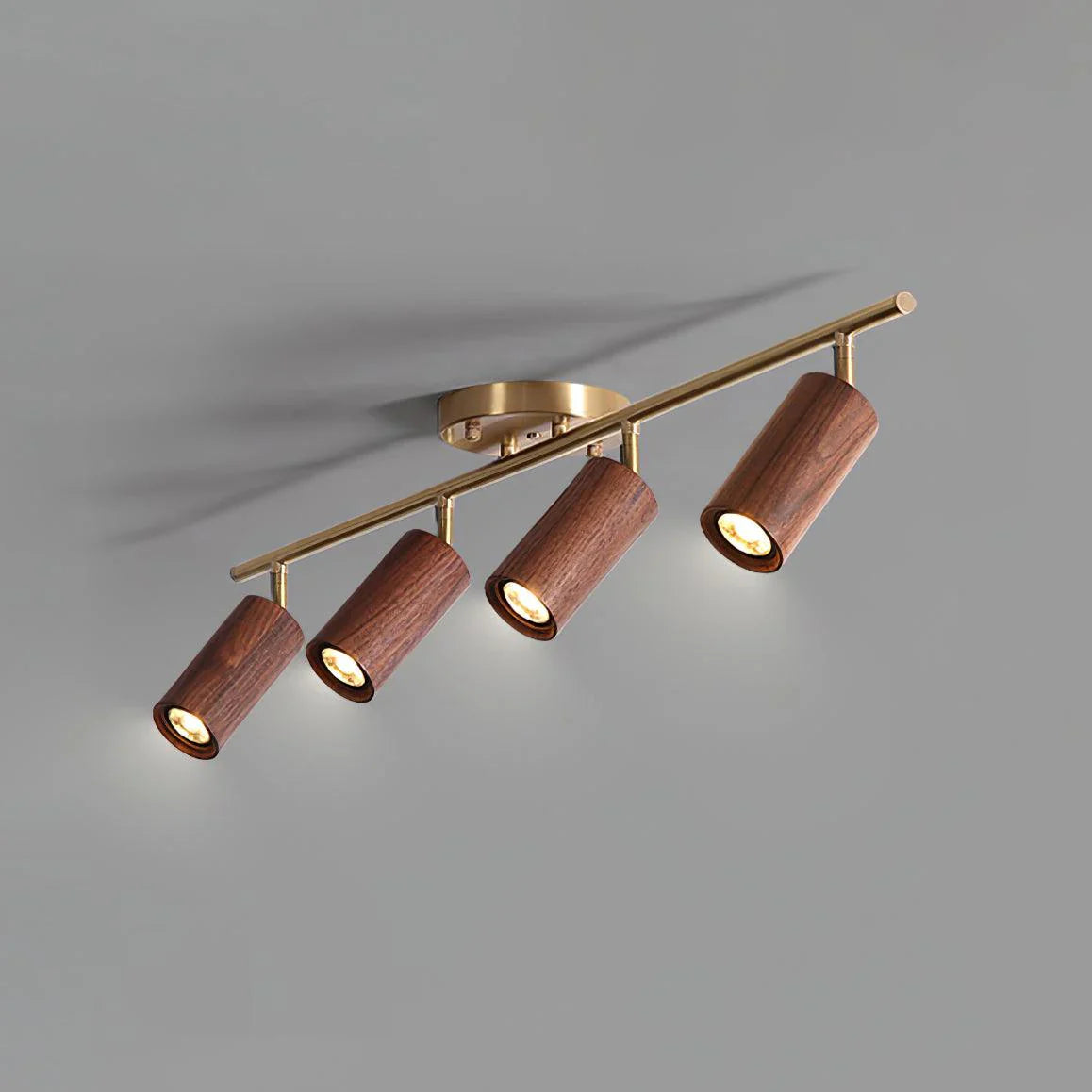 Serelle Wood Track Ceiling Light