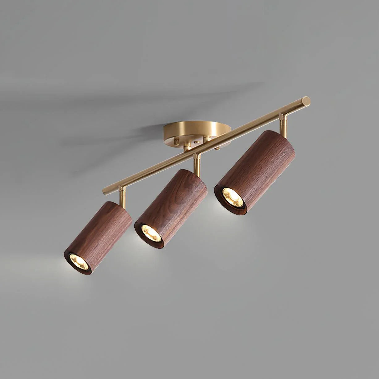 Serelle Wood Track Ceiling Light