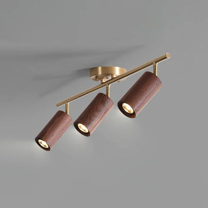 Serelle Wood Track Ceiling Light