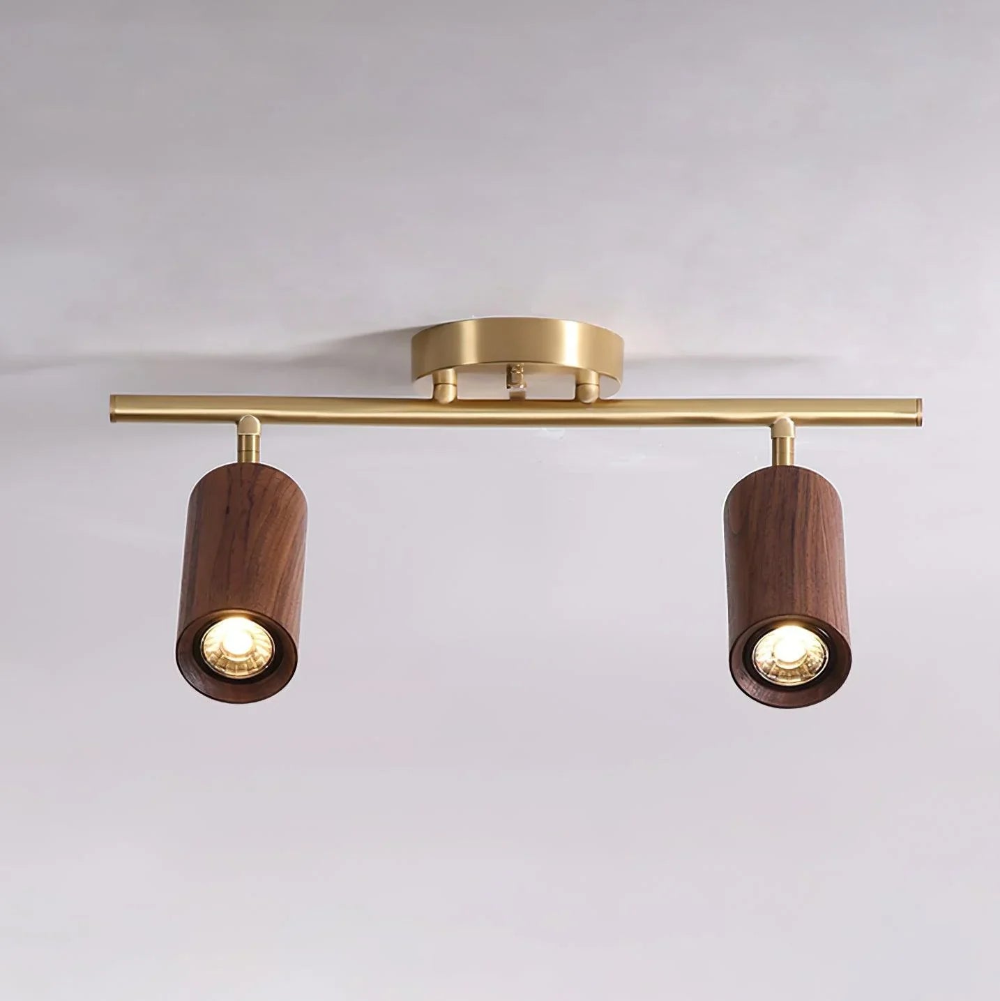 Serelle Wood Track Ceiling Light