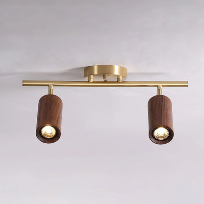 Serelle Wood Track Ceiling Light