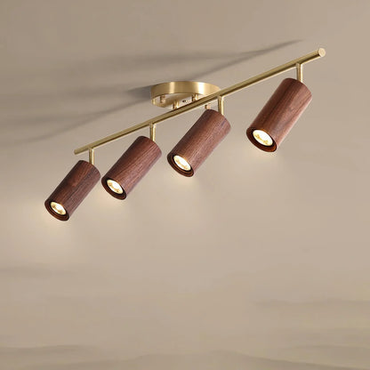 Serelle Wood Track Ceiling Light