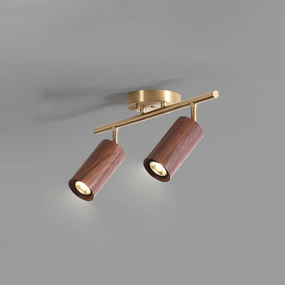 Serelle Wood Track Ceiling Light