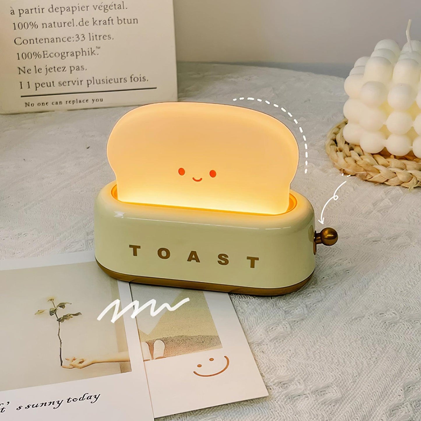 Cute Toaster Table Lamp