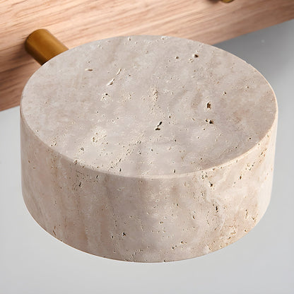 Aveline Travertine Wall Light
