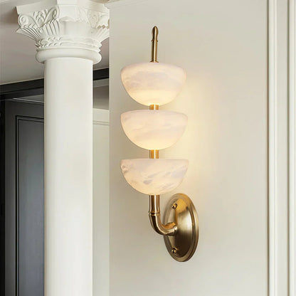 Arvix Alabaster Wall Sconce