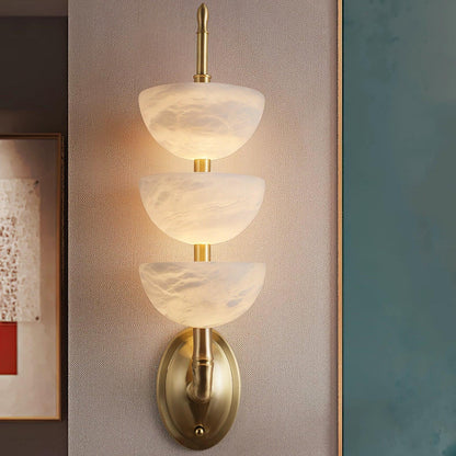 Arvix Alabaster Wall Sconce