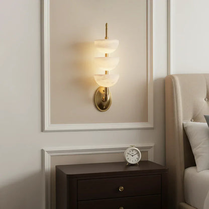 Arvix Alabaster Wall Sconce
