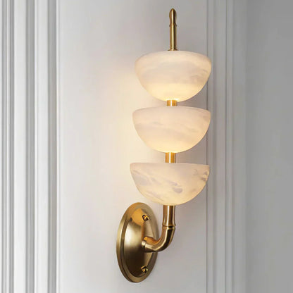 Arvix Alabaster Wall Sconce