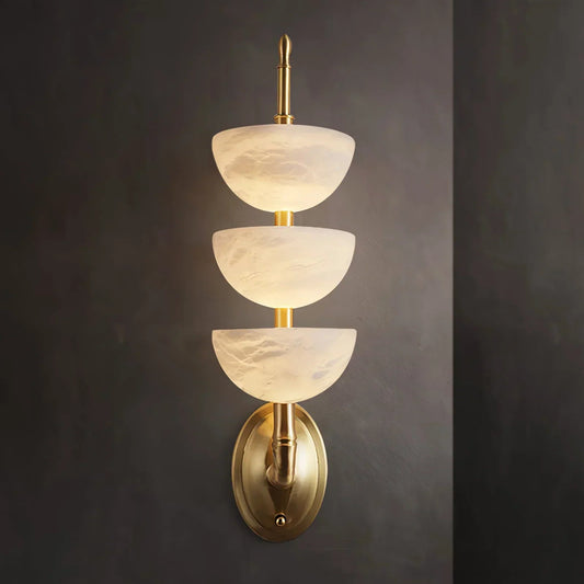 Arvix Alabaster Wall Sconce