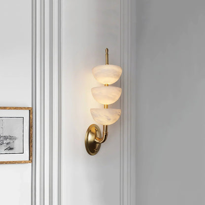 Arvix Alabaster Wall Sconce