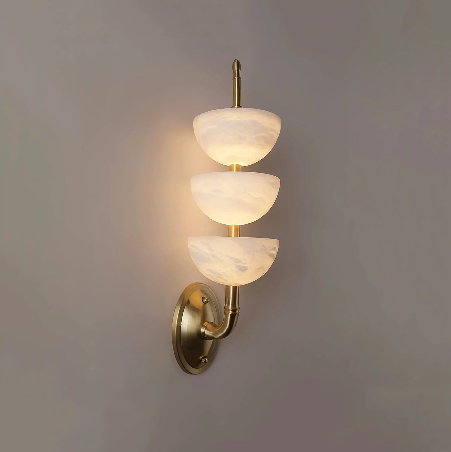 Arvix Alabaster Wall Sconce