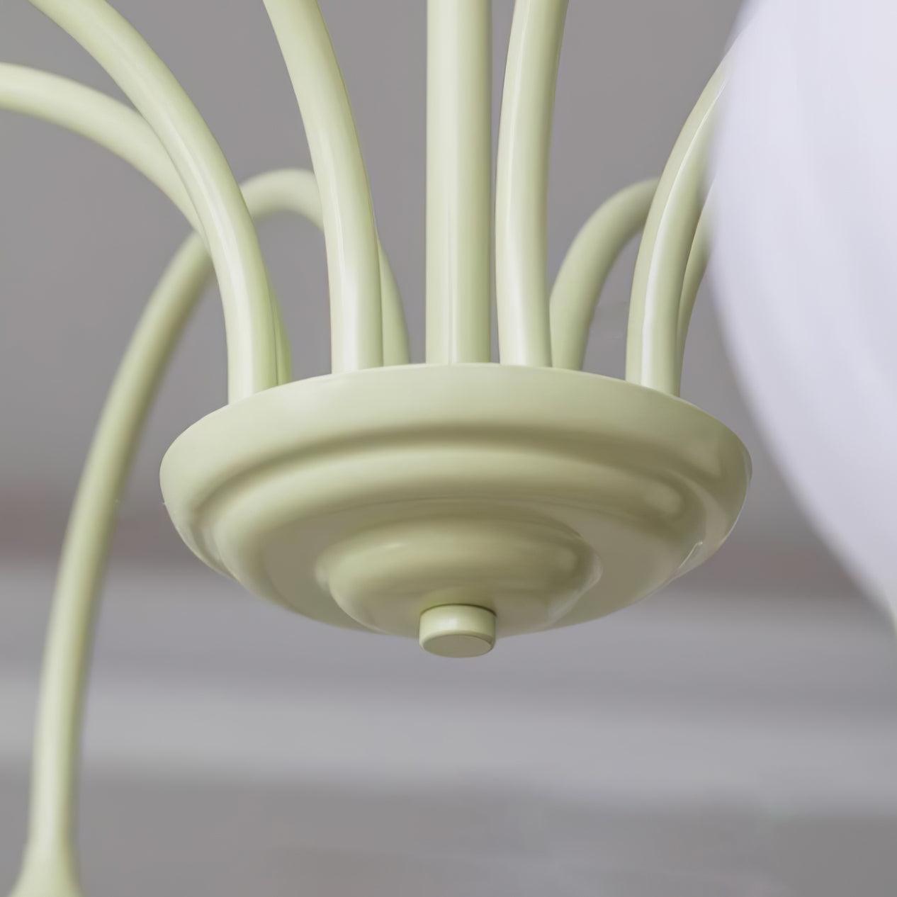 Elowen Floral Glass Chandelier Light