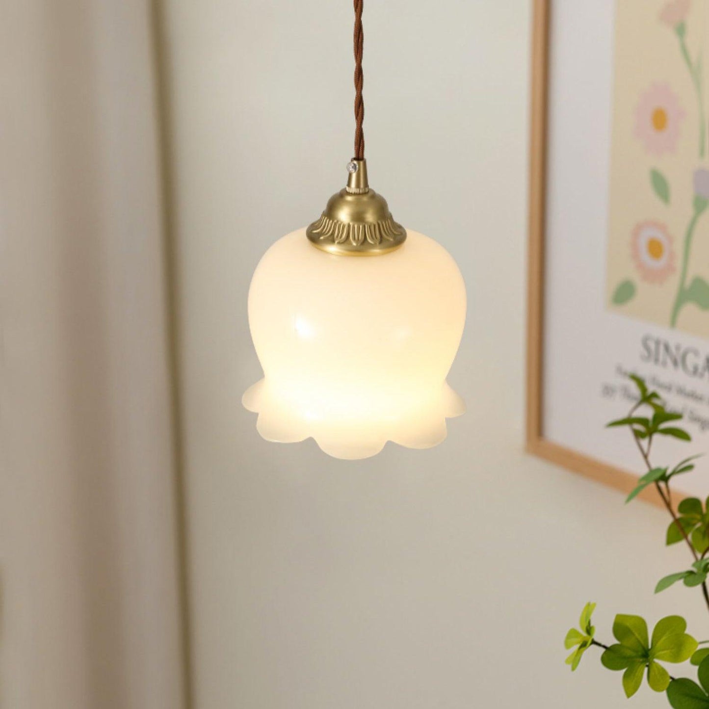Valle Flower Pendant Light