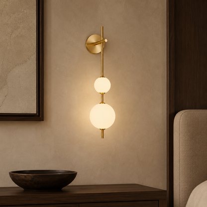 Velmora Globe Wall Sconce