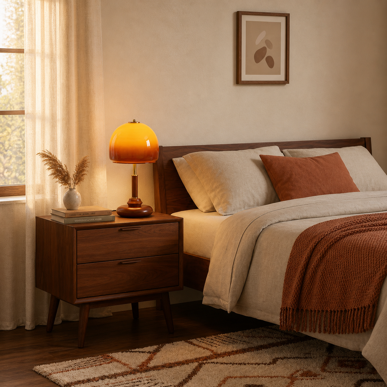 Velora Sculpted Table Lamp