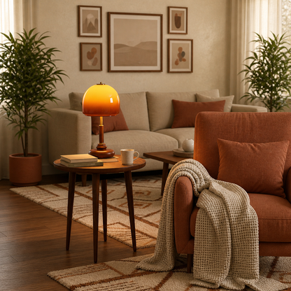 Velora Sculpted Table Lamp
