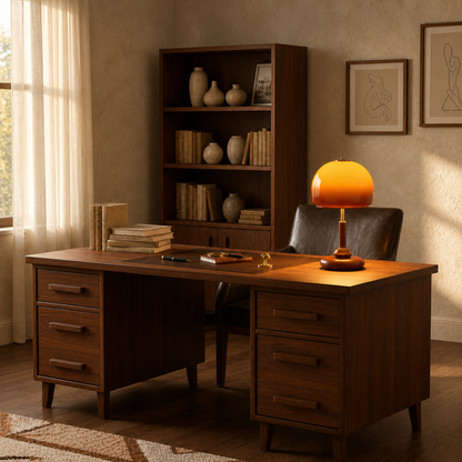 Velora Sculpted Table Lamp